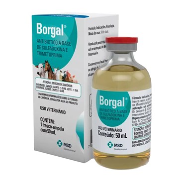 Antibacteriano Borgal MSD Uso Veterinário 50 ml