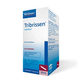 Antibacteriano Tribrissen Virbac para Bovinos Injetável 15ml