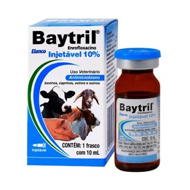 Antibiótico Baytril Injetável 10%