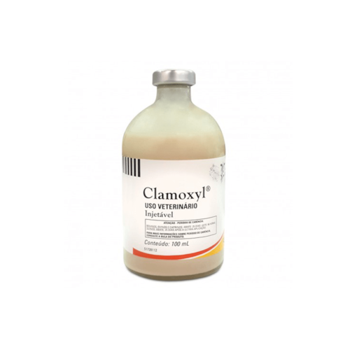Antibiótico Clamoxyl Zoetis Injetável 100ml 