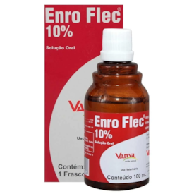 Antibiótico Enro Flec 10% Oral Vansil 100ml