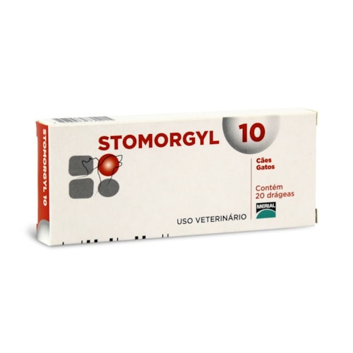Antibiótico Stomorgyl 10 mg - 20 Comprimidos