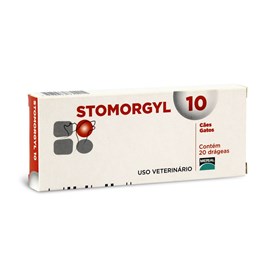 Antibiótico Stomorgyl 10 mg - 20 Comprimidos