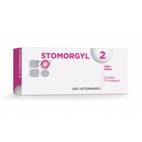 Antibiótico Stomorgyl 2 mg - 20 Comprimidos