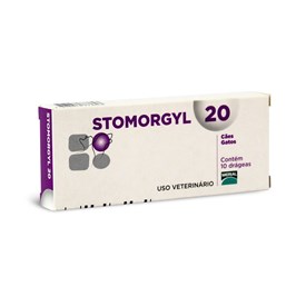 Antibiótico Stomorgyl 20 mg - 10 Comprimidos