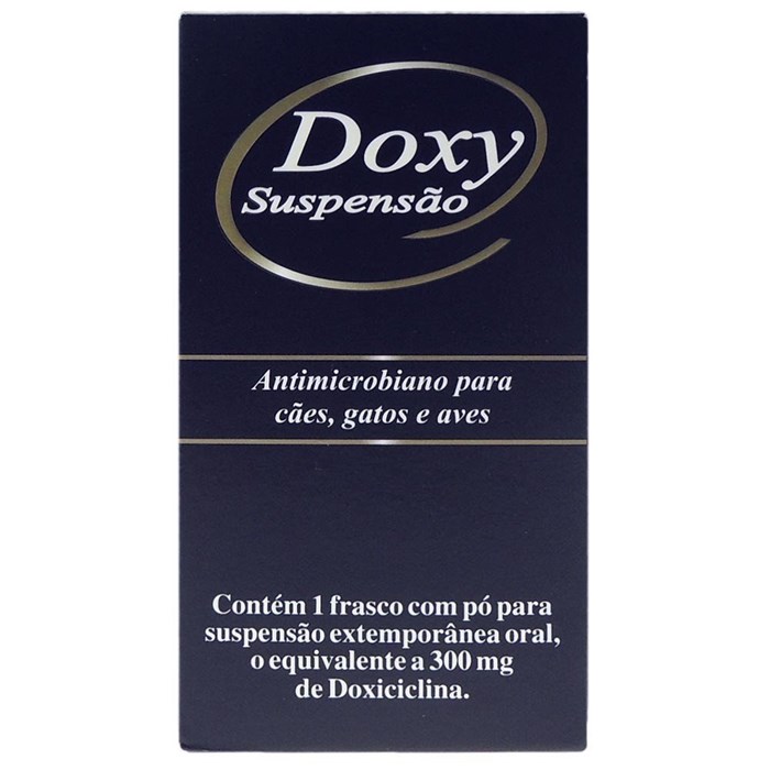 Antimicrobiano Doxy Suspensão para Cães e Gatos 300 mg