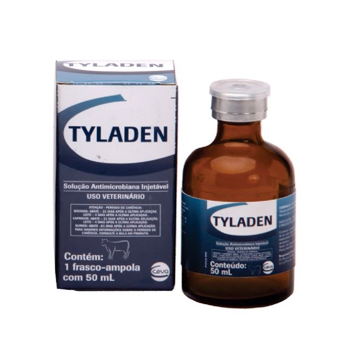 Antimicrobiano Injetável Tyladen Elanco 50ML