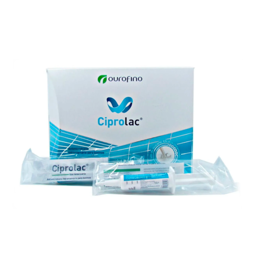 Antimicrobiano Intramamário Ciprolac Ourofino 10g 
