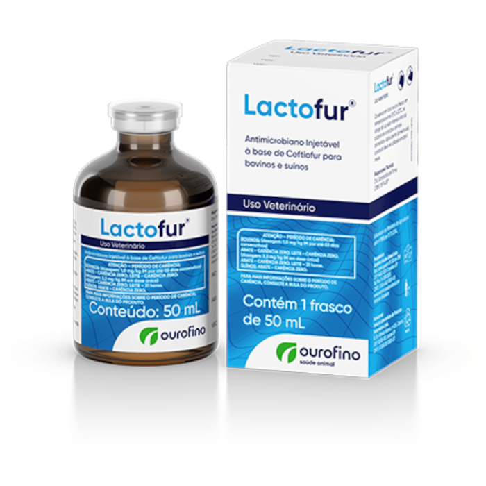 Antimicrobiano Lactofur 50ml - Ouro Fino