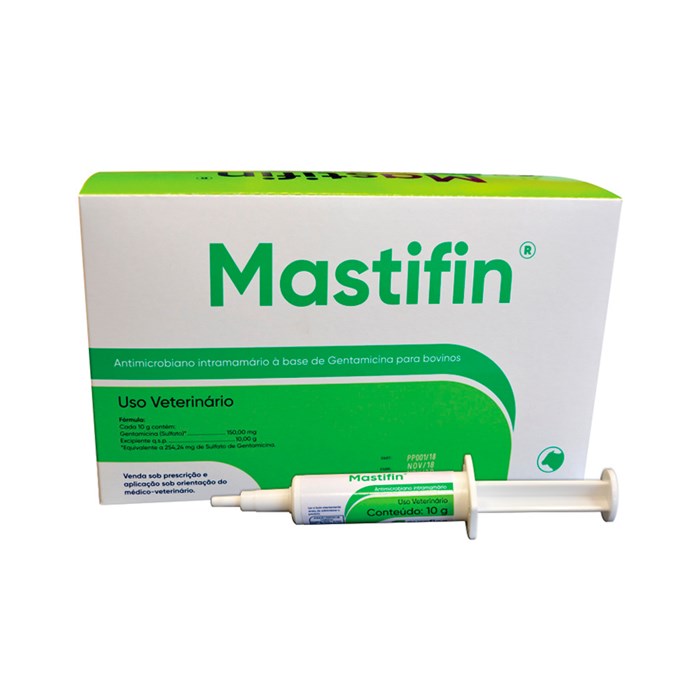 Antimicrobiano Mastifin Ourofino para Bovinos 10g 