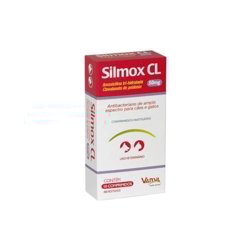 Antimicrobiano Silmox CL Vansil para Cães e Gatos