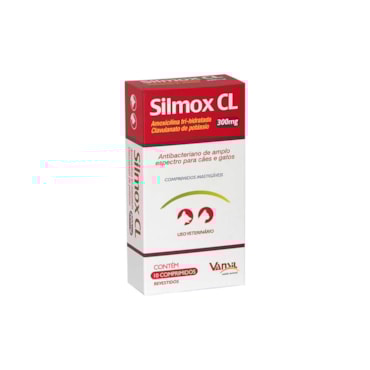 Antimicrobiano Silmox CL Vansil para Cães e Gatos