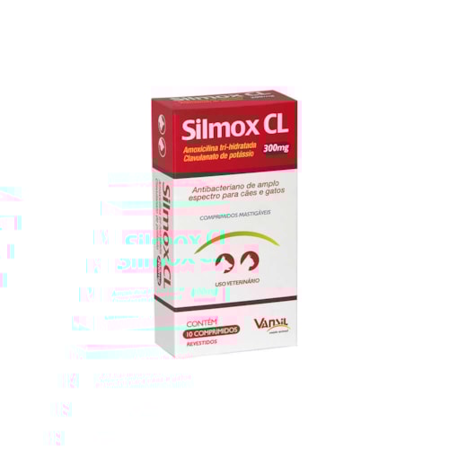 Antimicrobiano Silmox CL Vansil para Cães e Gatos