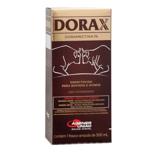 Antiparasitário Injetável Dorax Agener 500ml