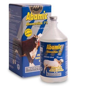 Antiparasitário Injetável para Bovinos Abamic 1% 500ML