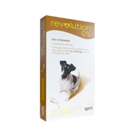 Antiparasitário Revolution 12% 50ml para Cães de 5,1KG a 10KG - Zoetis