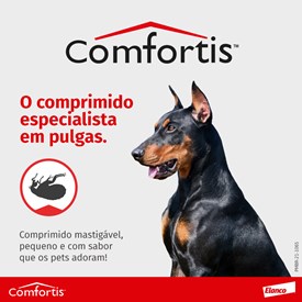 Antipulgas Comfortis Elanco para Cães de 27 a 54 kg 1620 mg 1 Comprimido