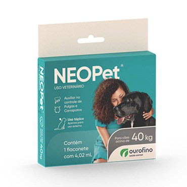 Antipulgas e Carrapatos Neopet Ourofino para Cães Acima de 40 kg