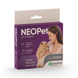 Antipulgas Neopet Ourofino para Gatos de 1 a 8kg