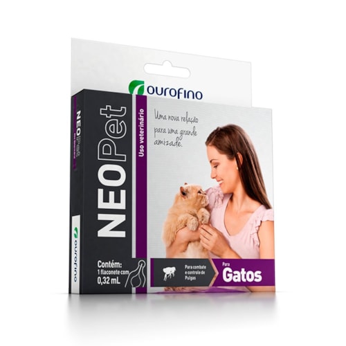 Antipulgas Neopet Ourofino para Gatos de 1 a 8kg - imagem adicional