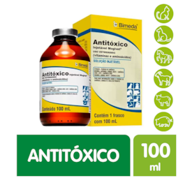 Antitóxico Mogivet Injetável Uso Veterinário 100 ml