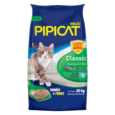 Areia Higiênica Pipicat Classic 