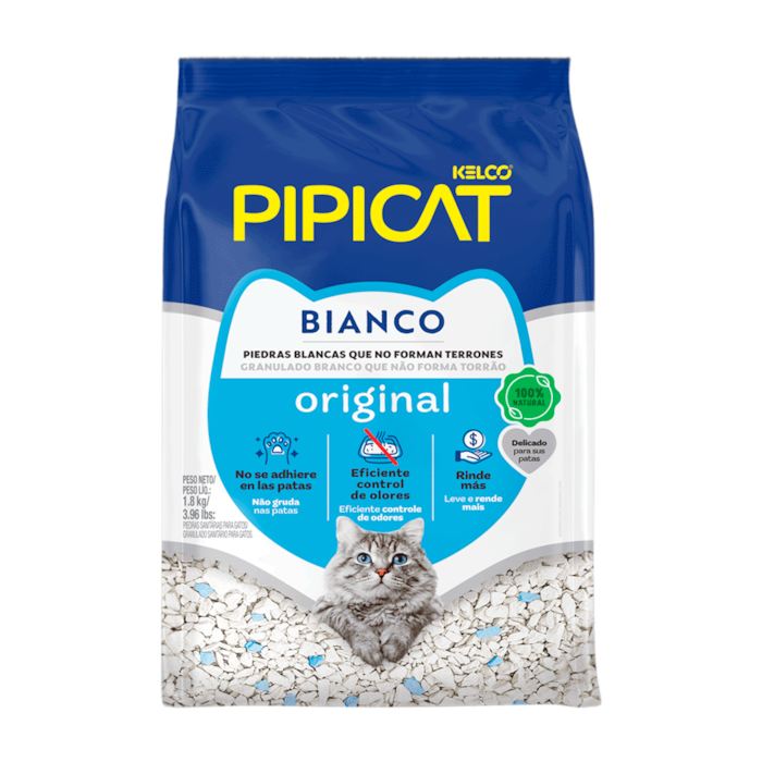 Areia Pipicat Bianco 1,8KG