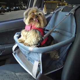 Assento Transpet Tubline para Transporte de Cães e Gatos Rosa - imagem adicional