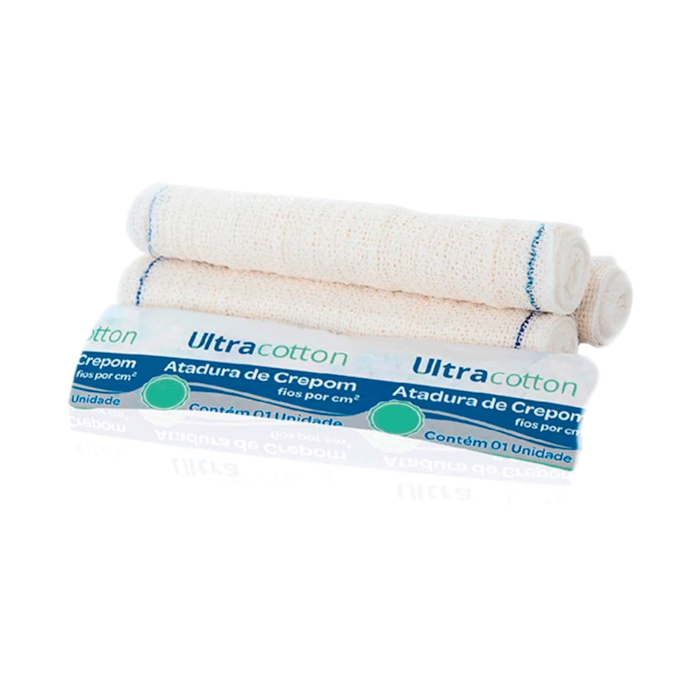 Atadura de Crepom Ultra Cotton 20 cm X 1,8 m Não Estéril 1 un