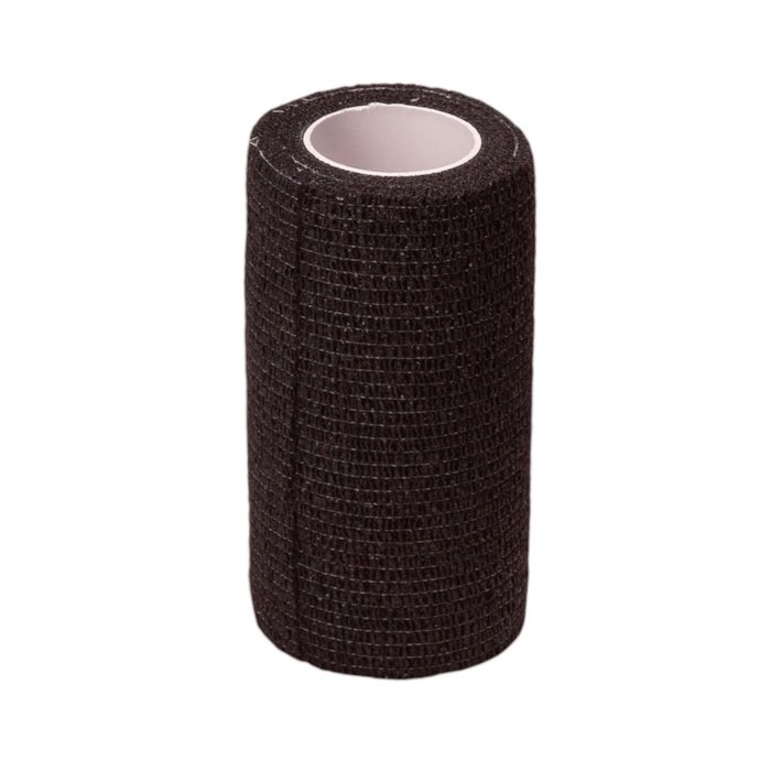 Bandagem Elástica Autoaderente Coesiva 10 cm X 4,5 m Preta Covetrus