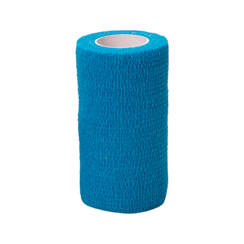 Bandagem Elástica Autoaderente Coesiva 15 cm X 4,5 m Azul Covetrus