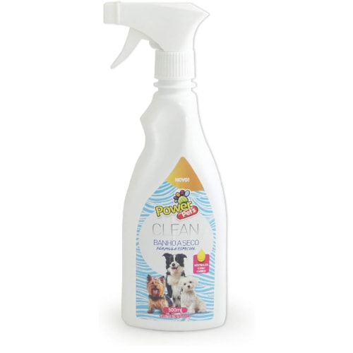 Banho a Seco 500ml Power Pets
