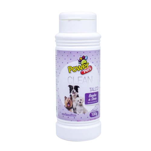 Banho a Seco Talco Clean Power Pets