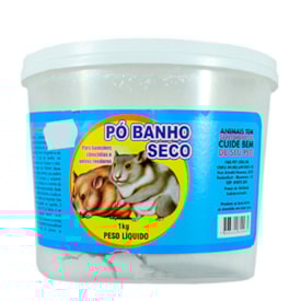 Banho Seco em Pó Agrodog para Chinchila e Hamster 1kg