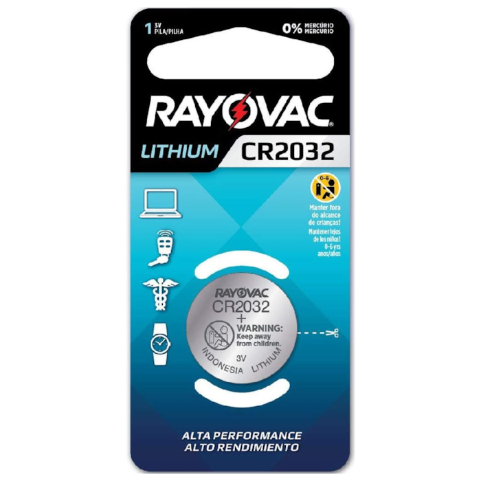 Bateria Botão Rayovac 1 Unidade