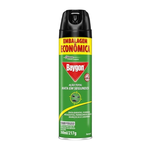 Baygon Aerossol Ação Total 360 ml 