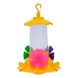 Bebedouro para Beija-Flor Forth Jardim 220ml Anti-Formiga Amarelo