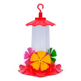 Bebedouro para Beija-Flor Forth Jardim 220ml Anti-Formiga Vermelho