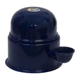 Bebedouro Para Cães Vida Mansa 1,4 L Azul Escuro - imagem adicional