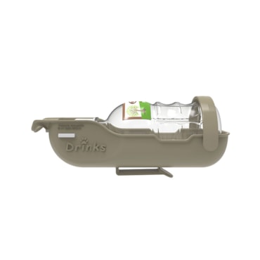 Bebedouro Pet Portátil Tiffany PlastPet Nude 300ml