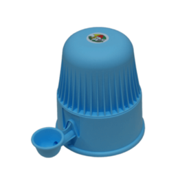 Bebedouro Vida Mansa Polipropileno Raças Pequenas 2L Azul - imagem adicional