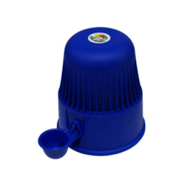 Bebedouro Vida Mansa Polipropileno Raças Pequenas 2L Azul Bebê - imagem adicional