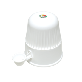 Bebedouro Vida Mansa Polipropileno Raças Pequenas 2L Branco - imagem adicional