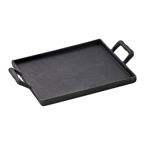 Bifeteira Chapa com Alças em Ferro Fundido Fundição Libaneza 