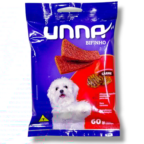 Bifinho de Carne Unna para Cães 65g