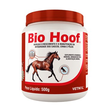 Bio Hoof Vetnil Suplemento para Equinos 500g