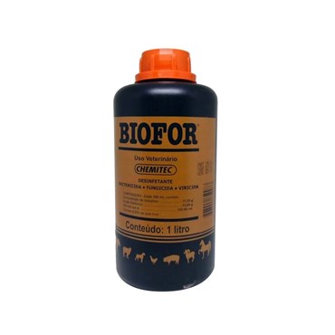 Biofor Chemitec Iodo Desinfetante Uso Veterinário 1 Litro