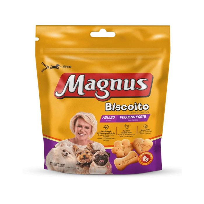 Biscoito Magnus Cães Adultos Pequeno Porte
