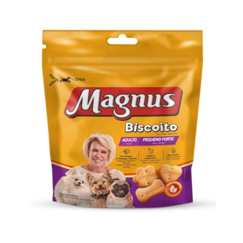 Biscoito Magnus Cães Adultos Pequeno Porte