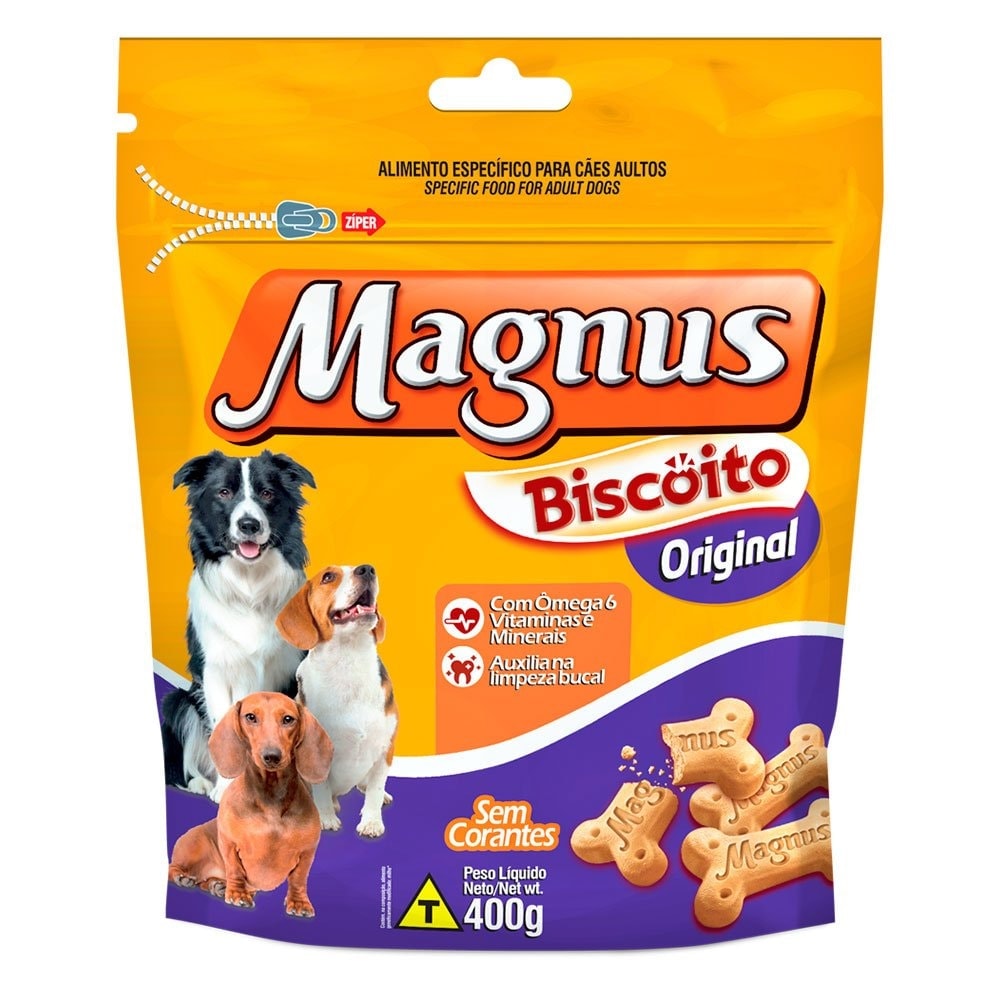 PLANET 3◆メロハー,AOR◆CLIF MAGNESS/LUCKY DOG Biscoito Original Magnus para Cães Adultos